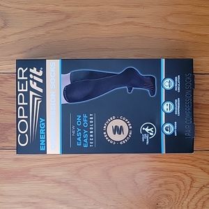 Copper Fit Compression Socks Unisex Men 9-12 Women 10-13